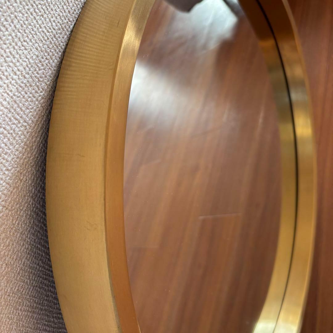 レゾミラー　大　61cm ゴールド　丸　クラッシュゲート