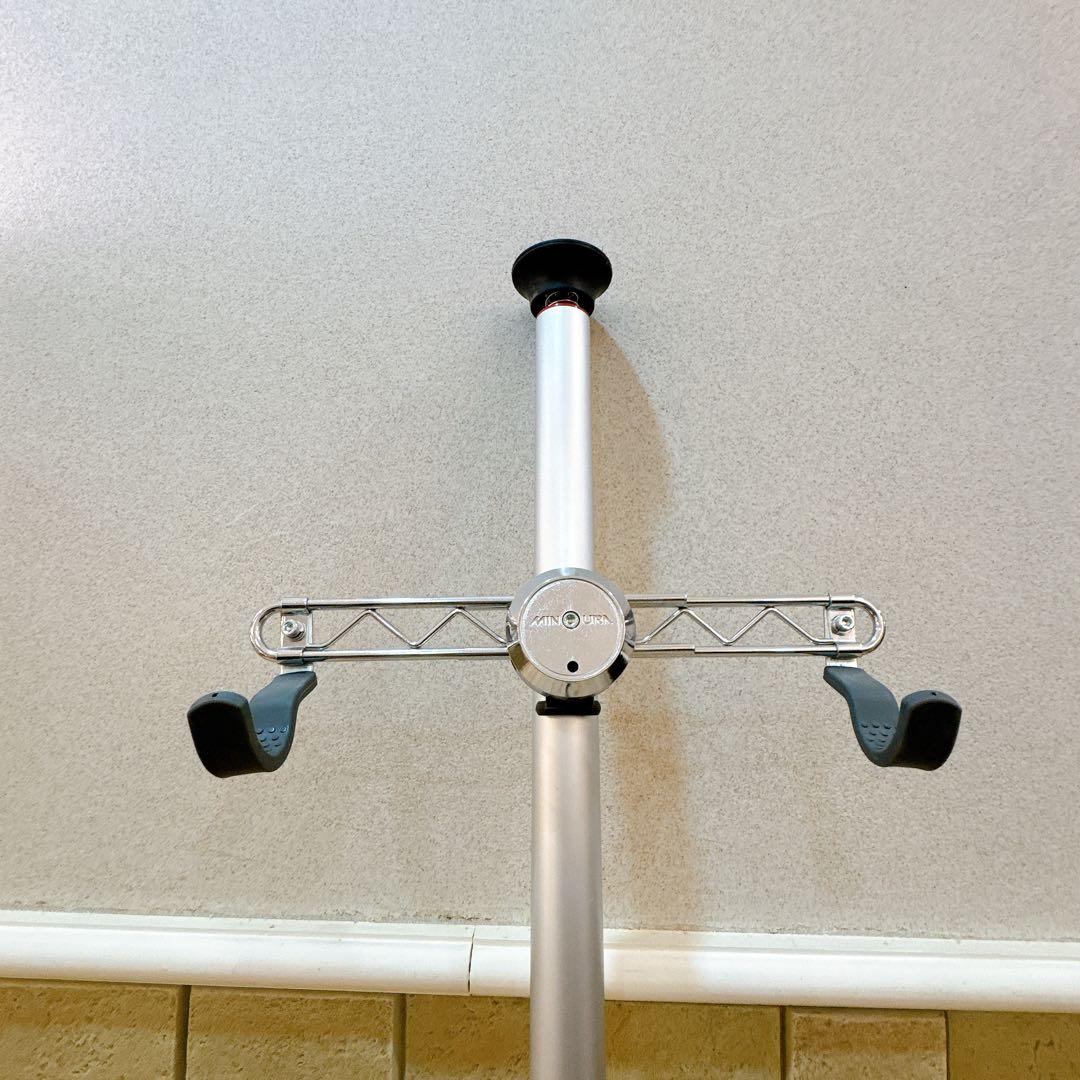 【美品】MINOURA ミノウラ　バイクタワー20D 天井突っ張り式　自転車