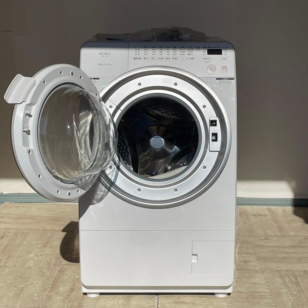 配送設置無料　【訳アリ大特価品】 ドラム式洗濯機　9kg 25年製