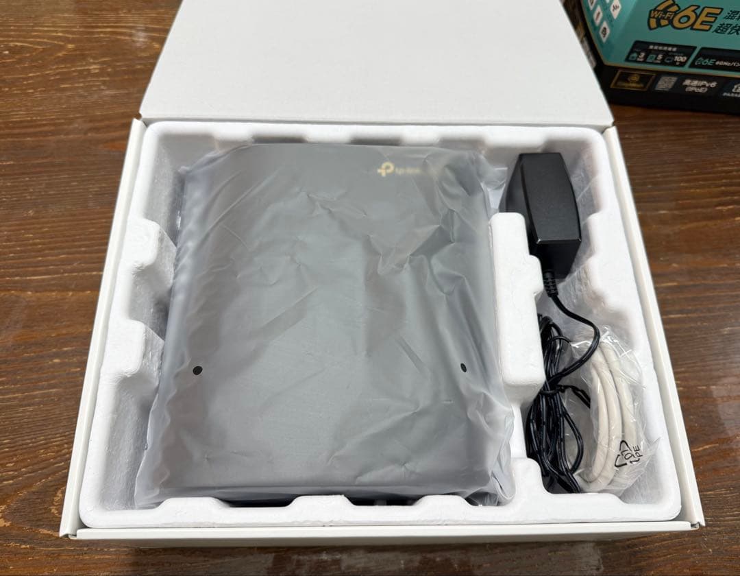 【未使用】TP-Link 無線LAN WiFi 6E ルーター AXE5400