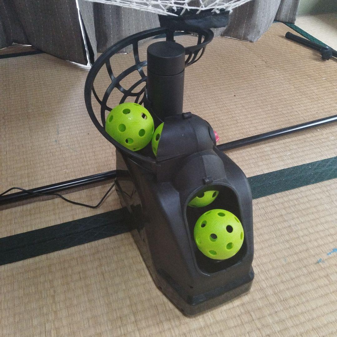 野球 オートリターン・フロントトス トスマシン+専用ネット+穴あきボール4個