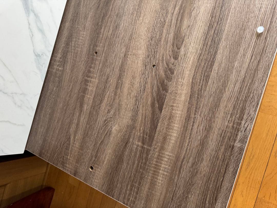 ニトリこたつテーブル　大理石調　ホワイト