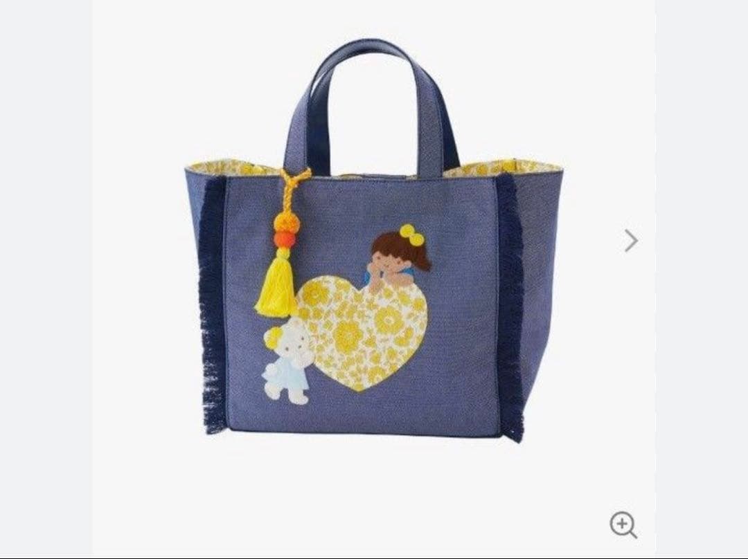 【2023 VIPデイ】ファミリア　限定デニムバッグ　リバティ