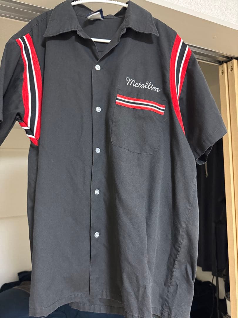 メタリカ llica ボウリングシャツ Lサイズ