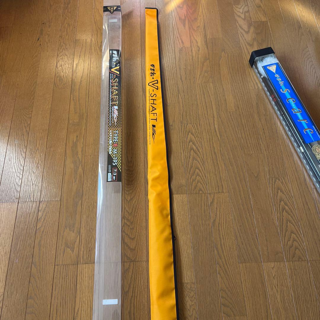 がま船　V-SHAFT タイプB M-195 船竿
