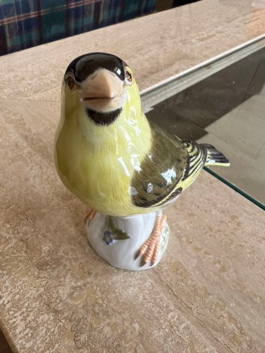 マイセン　meissen 鳥置物　ヴィンテージ