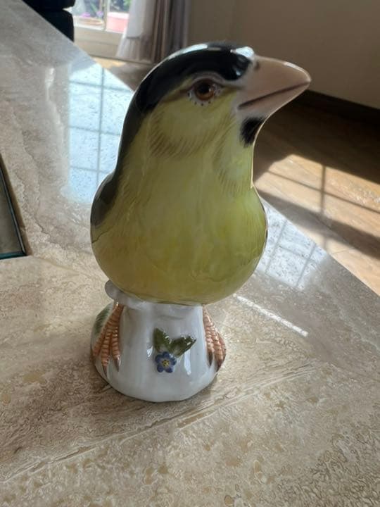 マイセン　meissen 鳥置物　ヴィンテージ
