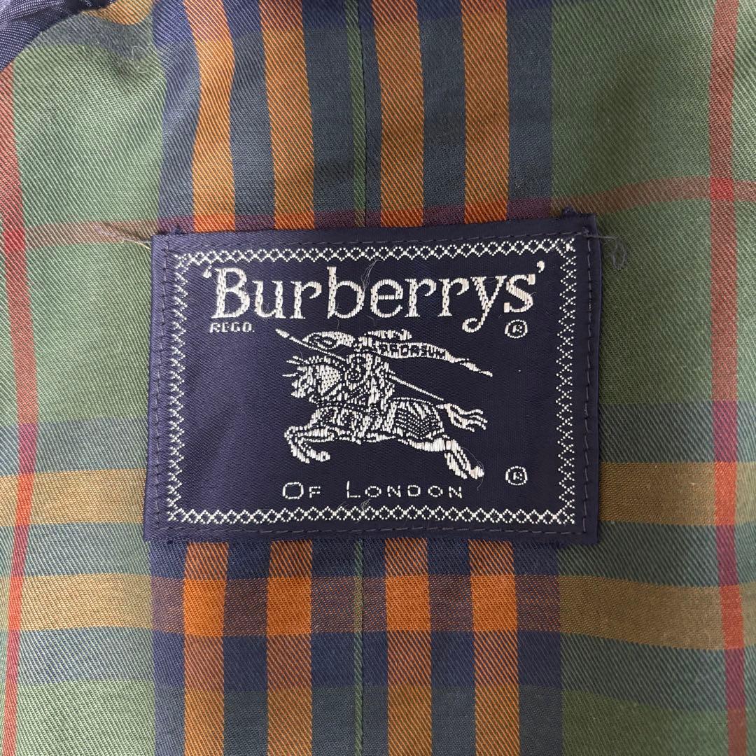 バーバリー　Burberry　トレンチコート　チェック　ベージュ　希少　Lサイズ