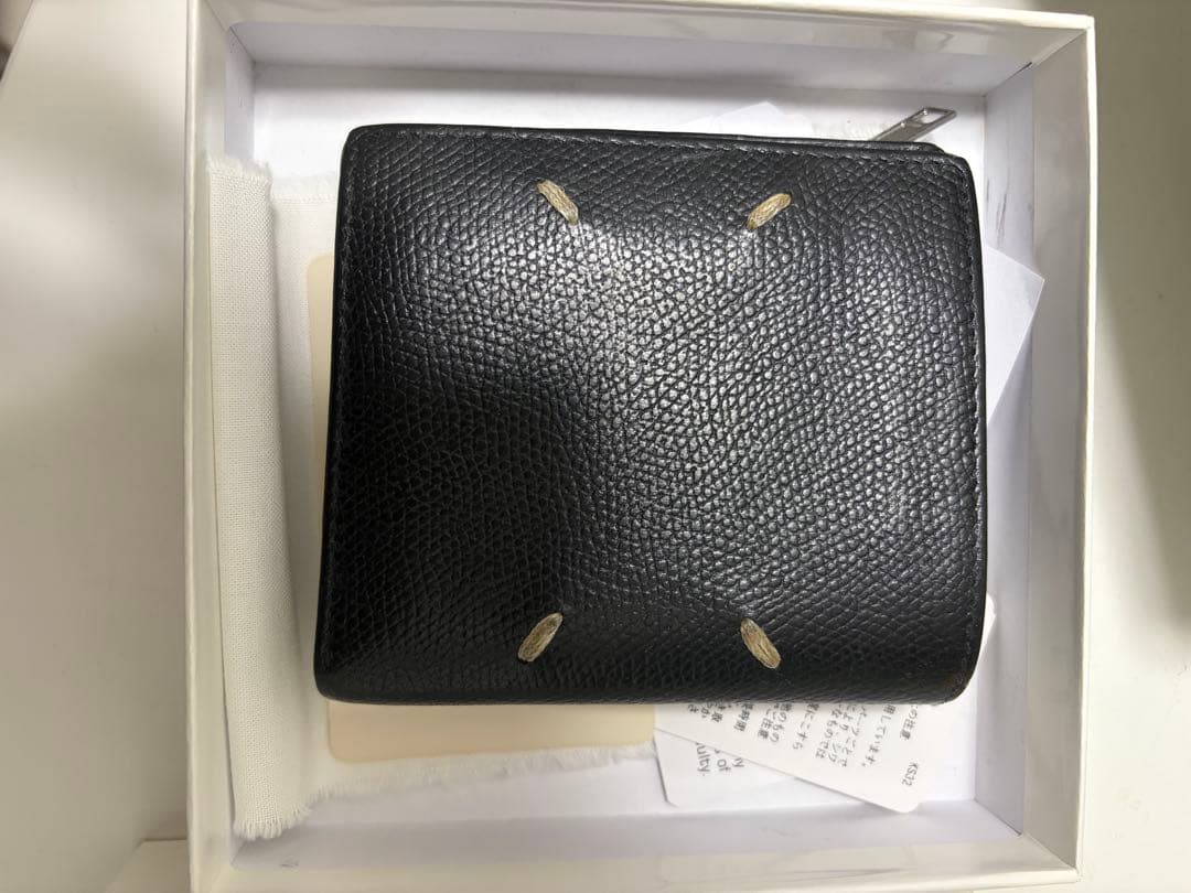 Maison Margiela ブラック 二つ折り財布 S35UI0438