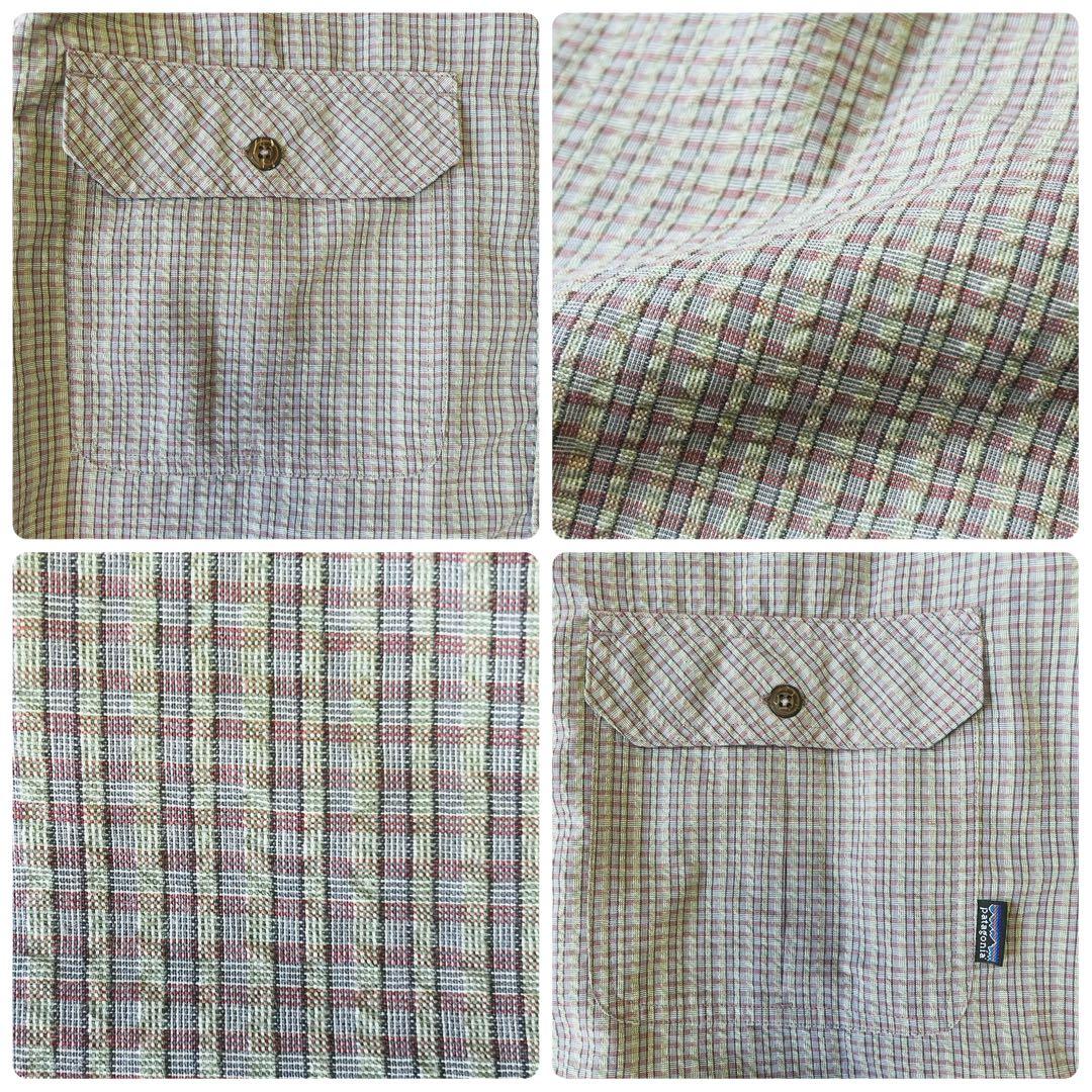 Patagonia 2000年 L/Sパッカーウェアシャツ M タイ製