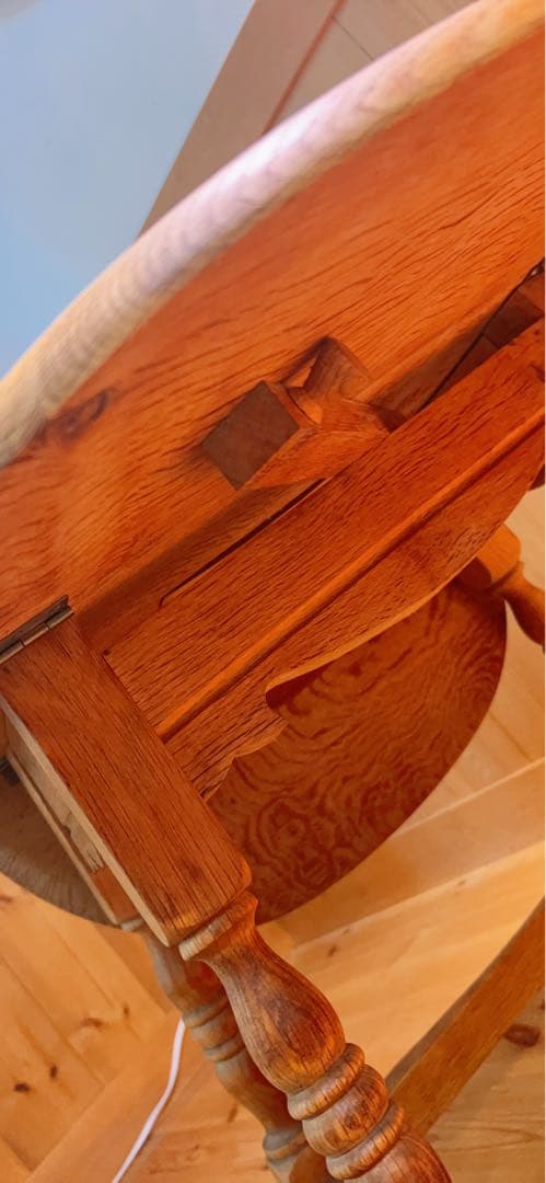 アンティーク　オールドパイン　バタフライテーブル　机　チェスト　伸縮テーブル