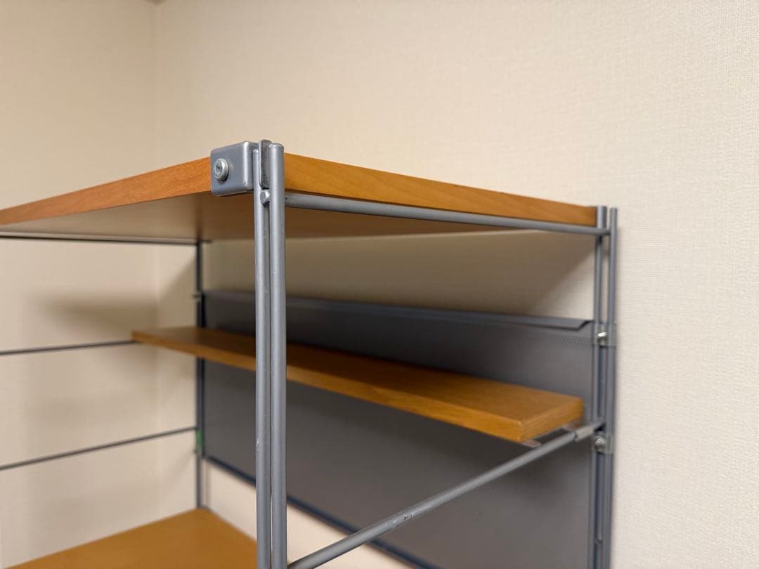 無印良品　ステンレスユニットシェルフ5段