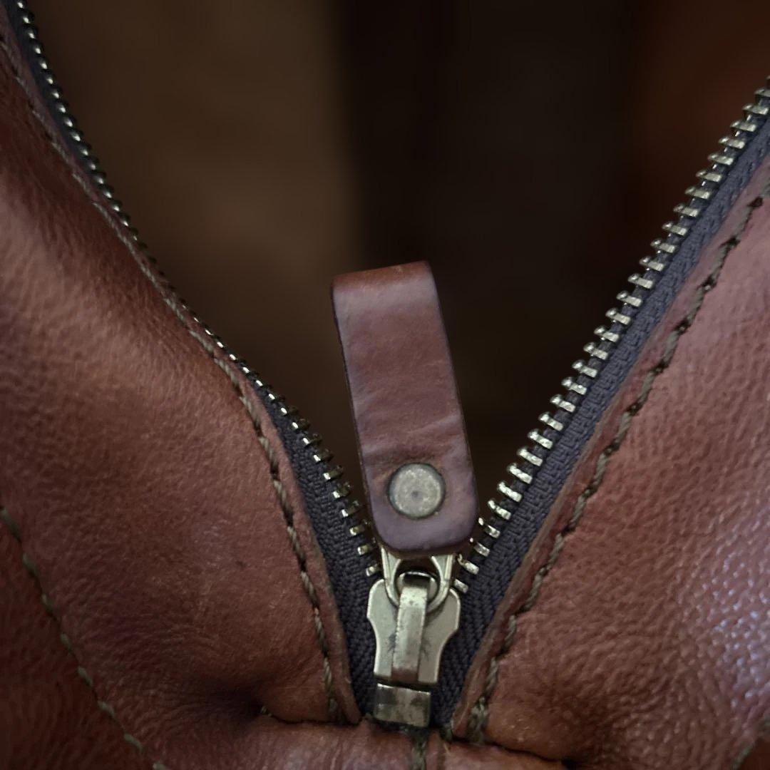 Organ ファスナー式の肩掛けトート　M