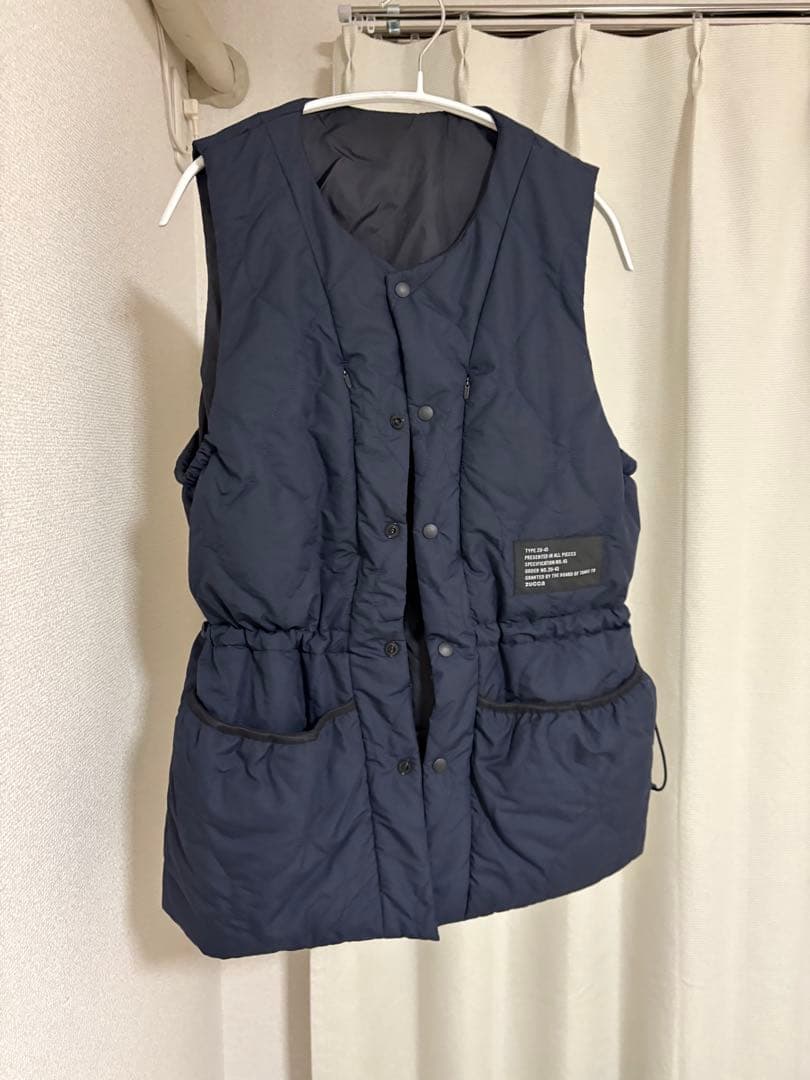 zucca ダウンベスト