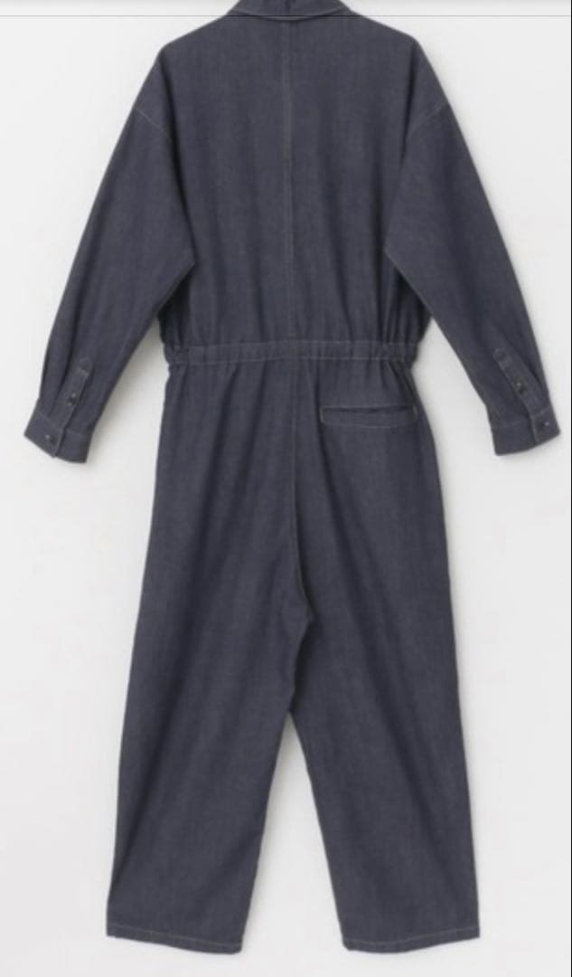 みち かぐれ　　デニムオールインワン