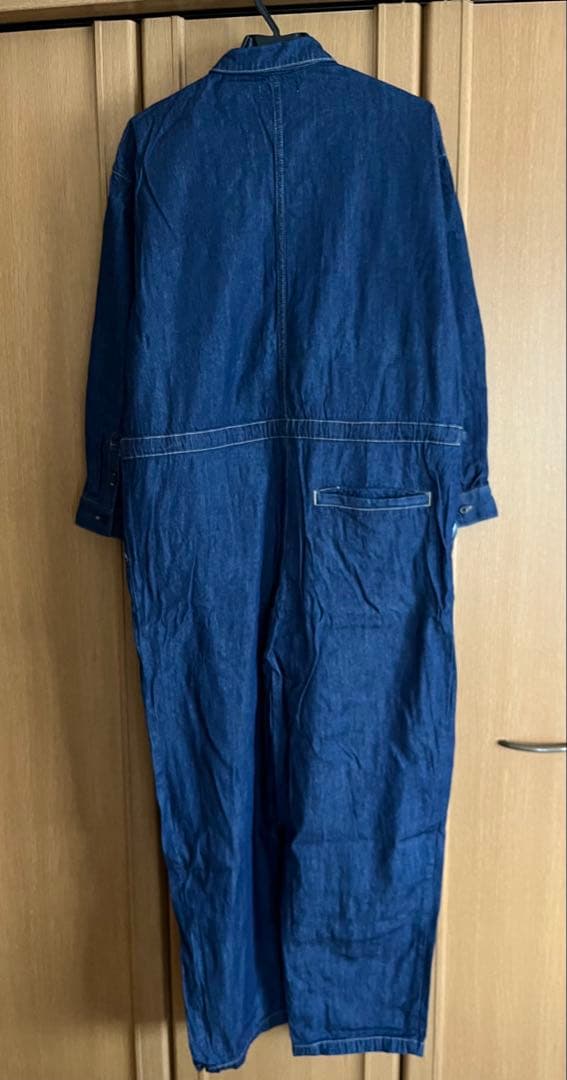 みち かぐれ　　デニムオールインワン