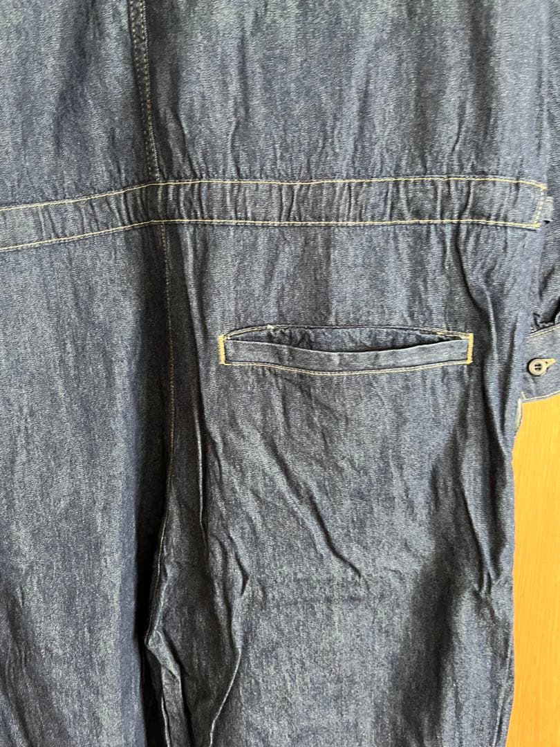 みち かぐれ　　デニムオールインワン