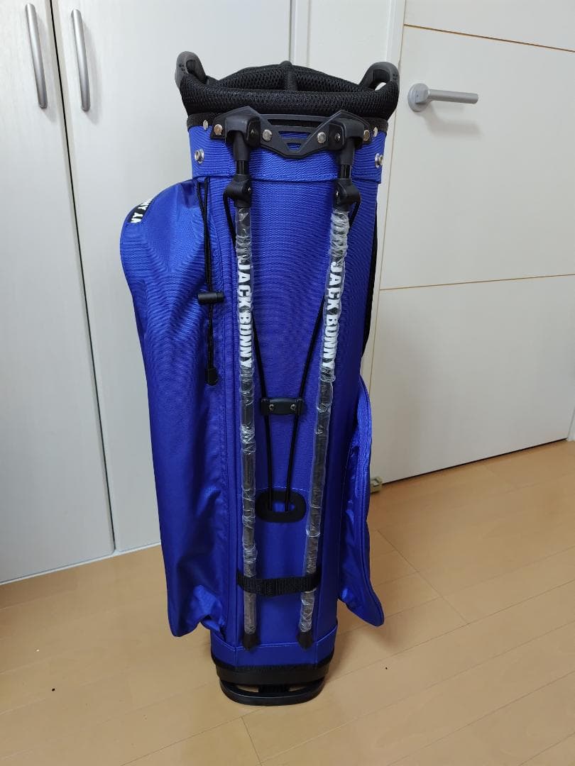 【新品】ジャックバニー スタンドキャディバッグ ブルー