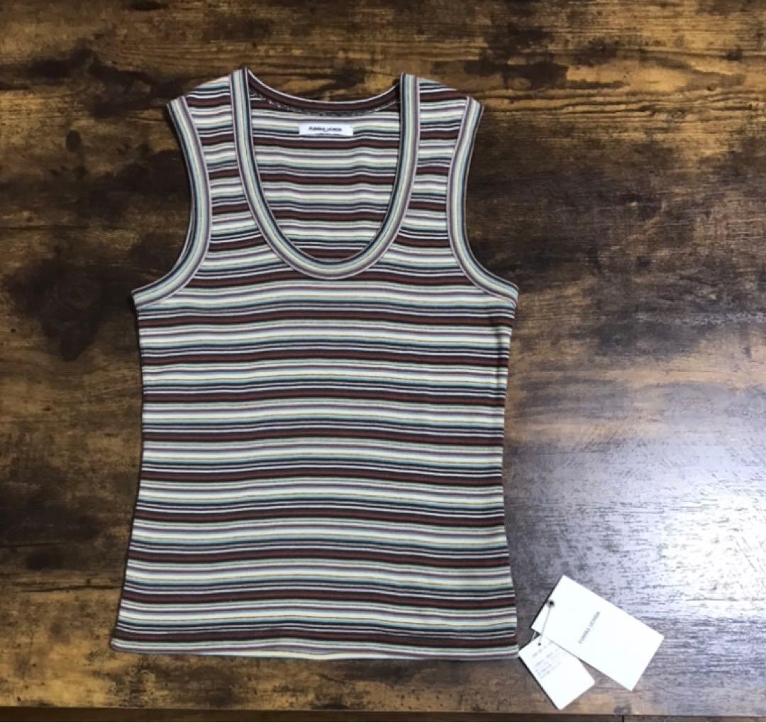 9月中の出品　フミカウチダ　タンクトップ