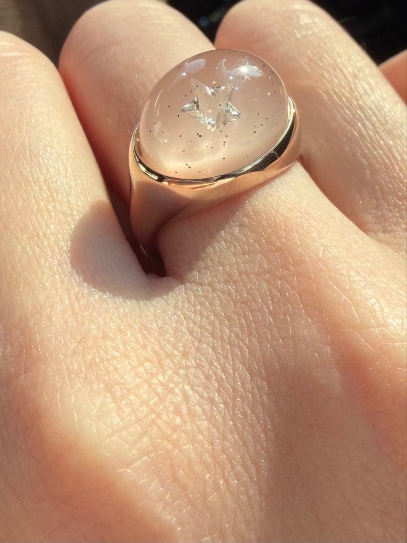 ete スノードームリング 13号 925