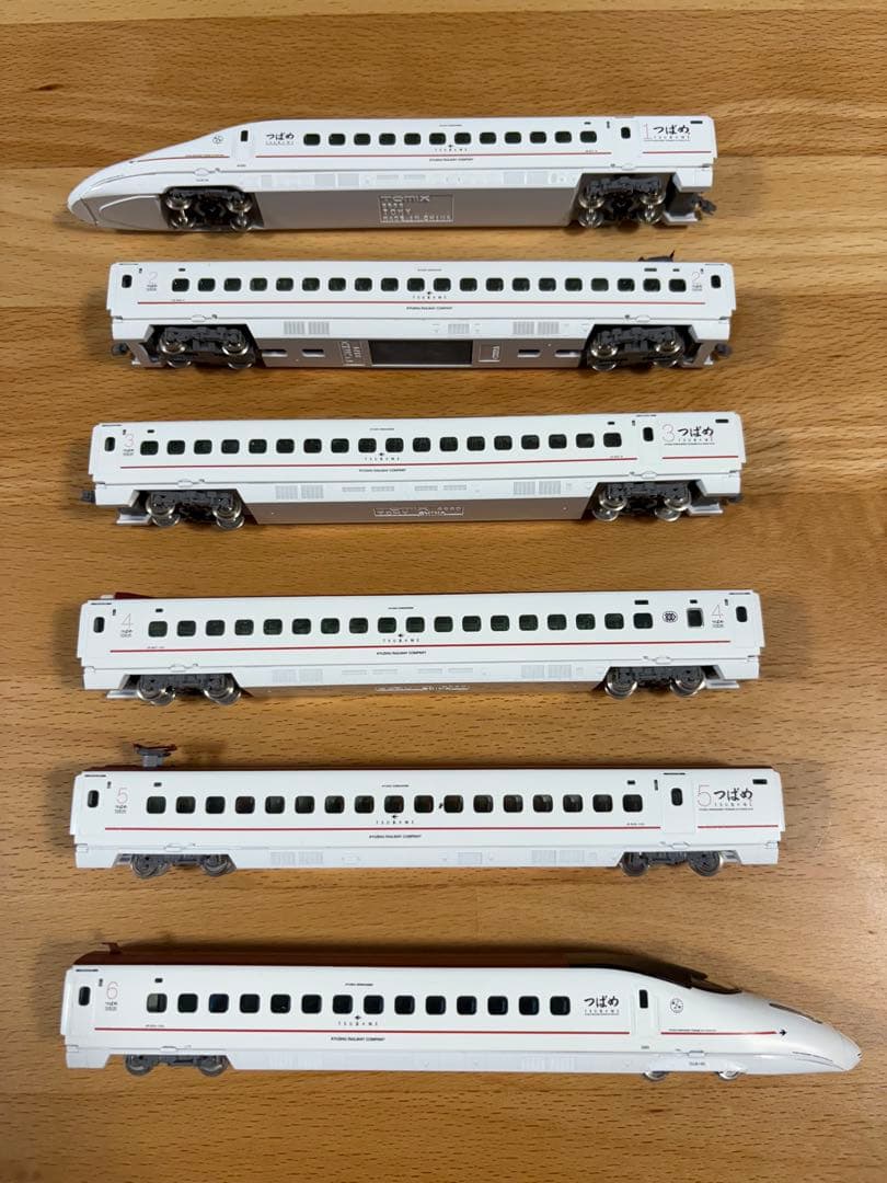 TOMIX 九州新幹線 800系 つばめ 6両 Nゲージ 限定包装 白色室内灯付