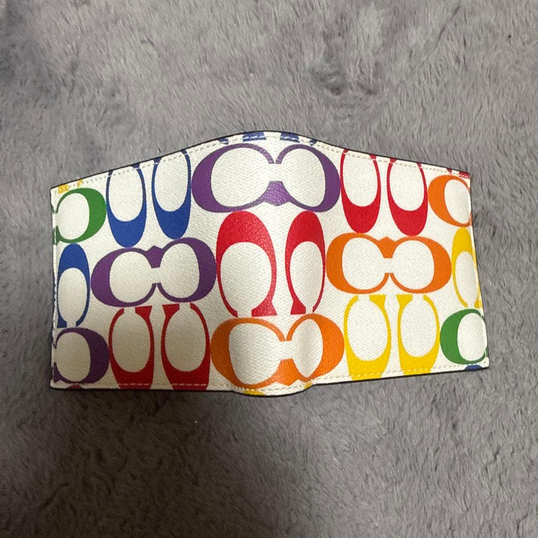 COACH プライド2023 二つ折り財布