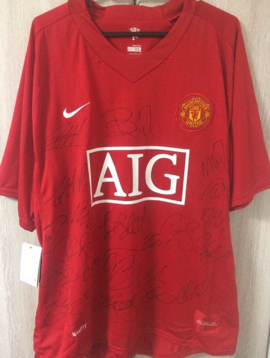 07/09 マンチェスターユナイテッド  サイン入り