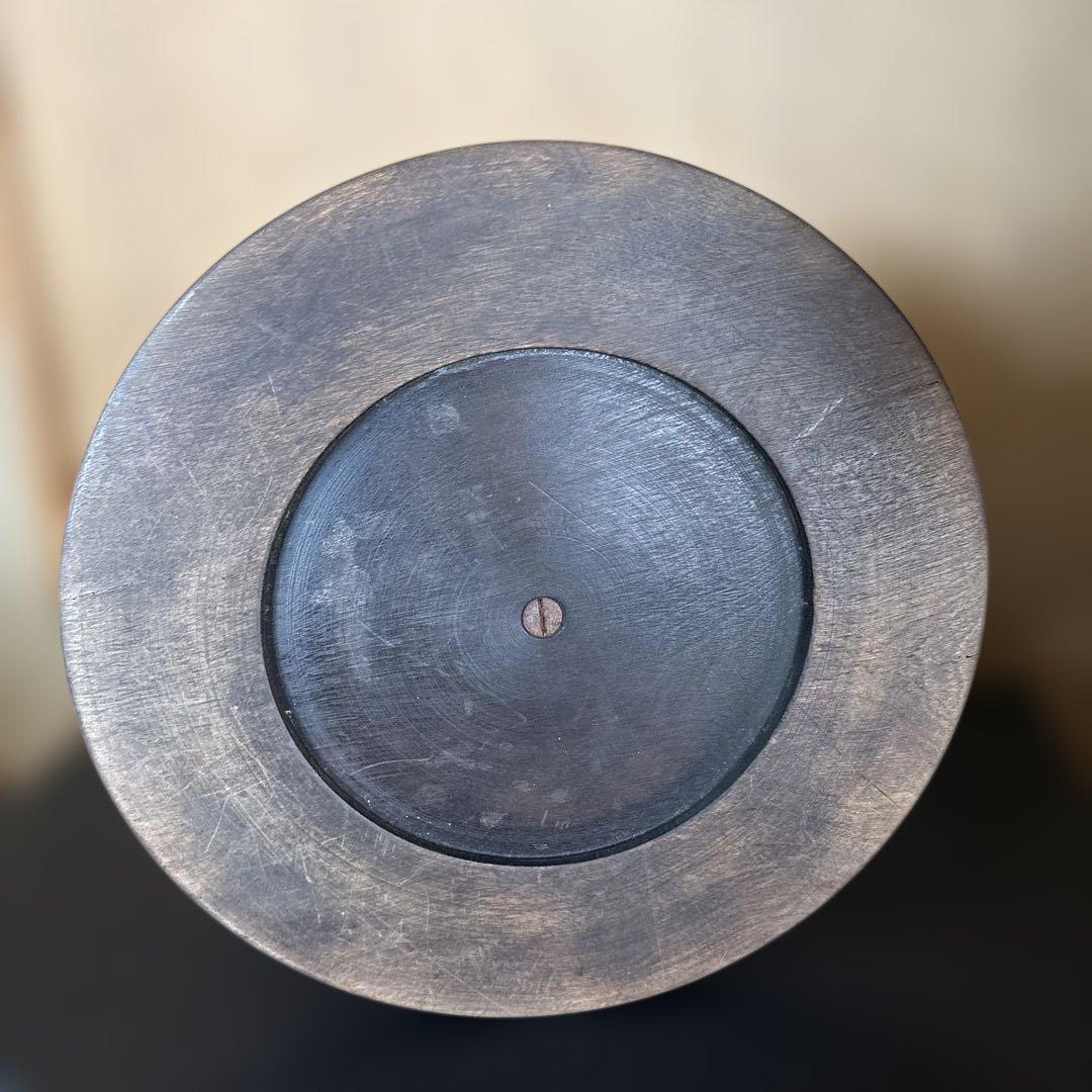 アンティーク 木製スタンド ケーキ回転台