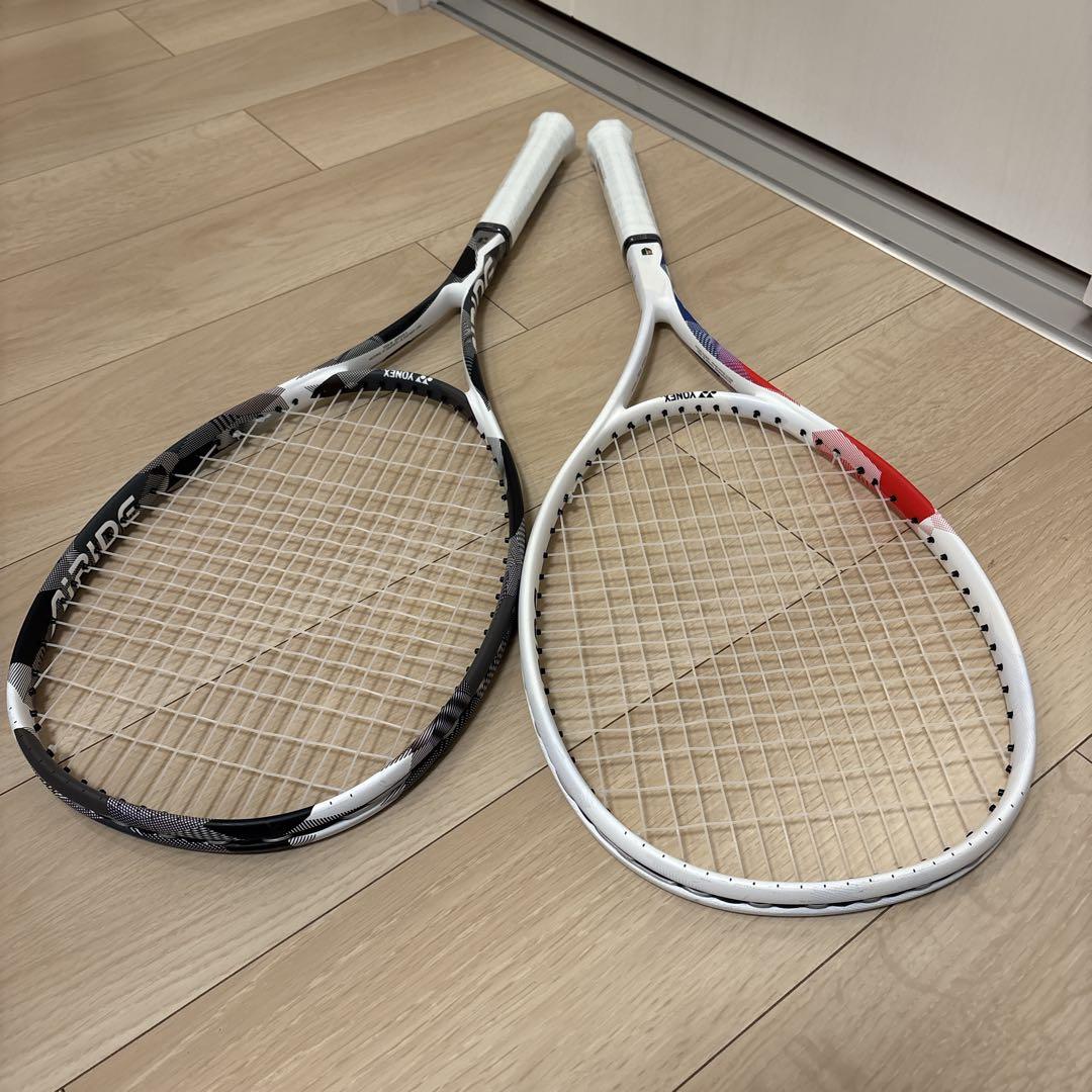 【新品】【2本セット】YONEX【ヨネックス】AIRlDE　軟式テニスラケット