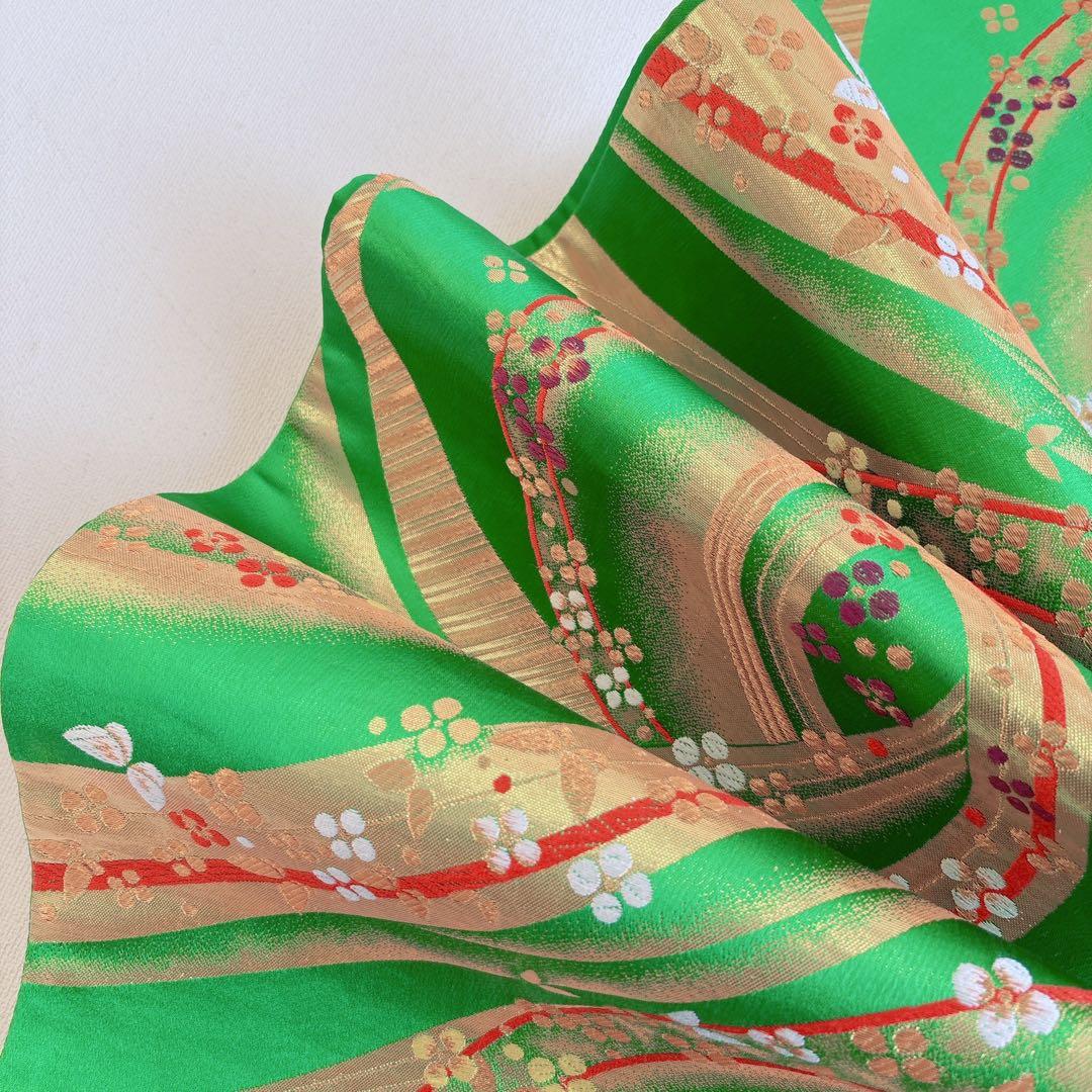 【お買い得セット】七五三　7歳女の子　赤　鼓　袋帯　51640