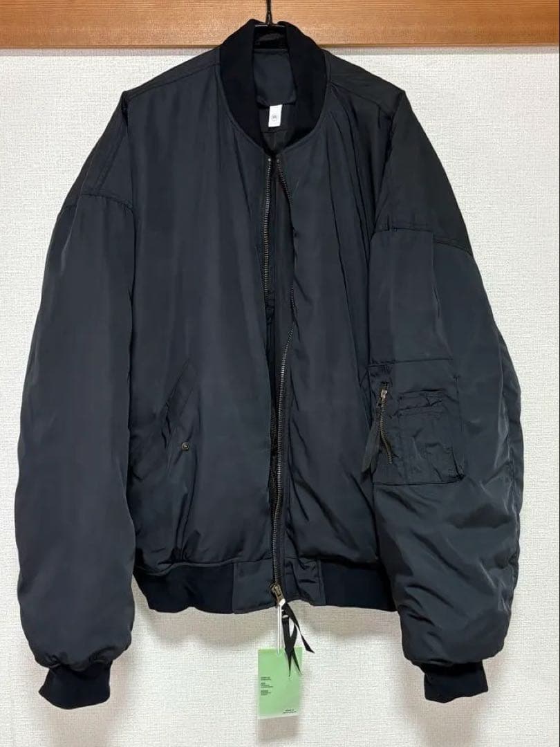 新品 オーバーサイズ MA-1フライトジャケット ブラック 2XL