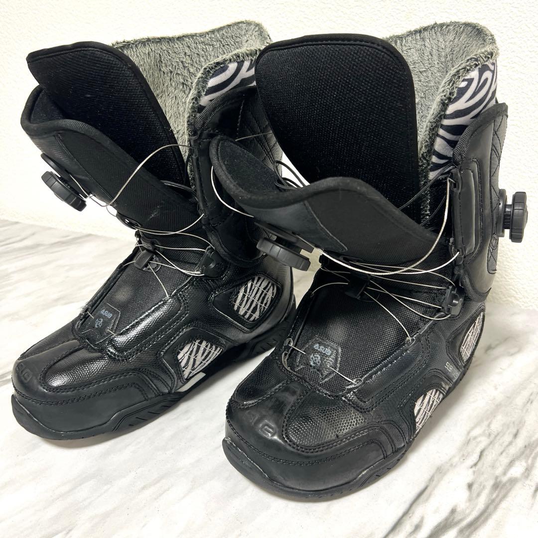 SLIB スノーボード　スノーボードブーツ　ブラック　ゼブラ　26.5cm