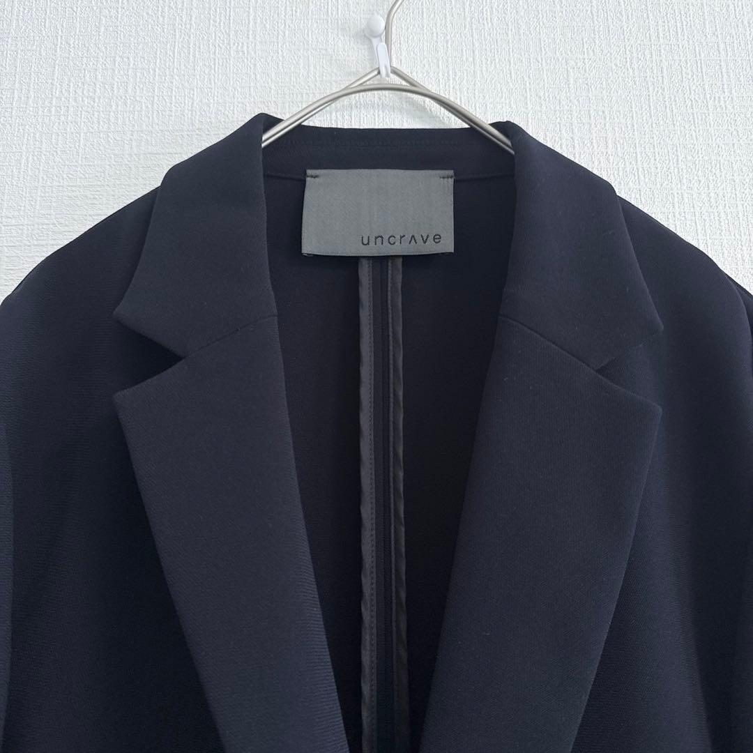 uncrave ウォッシャブルダブルクロスジャケット ワイドパンツ セットアップ