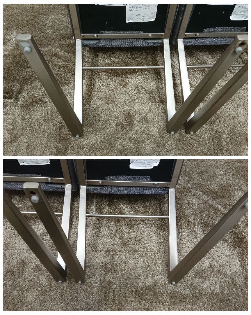 ボーコンセプト マリポサ ダイニングチェア 2脚セット クリーニング済