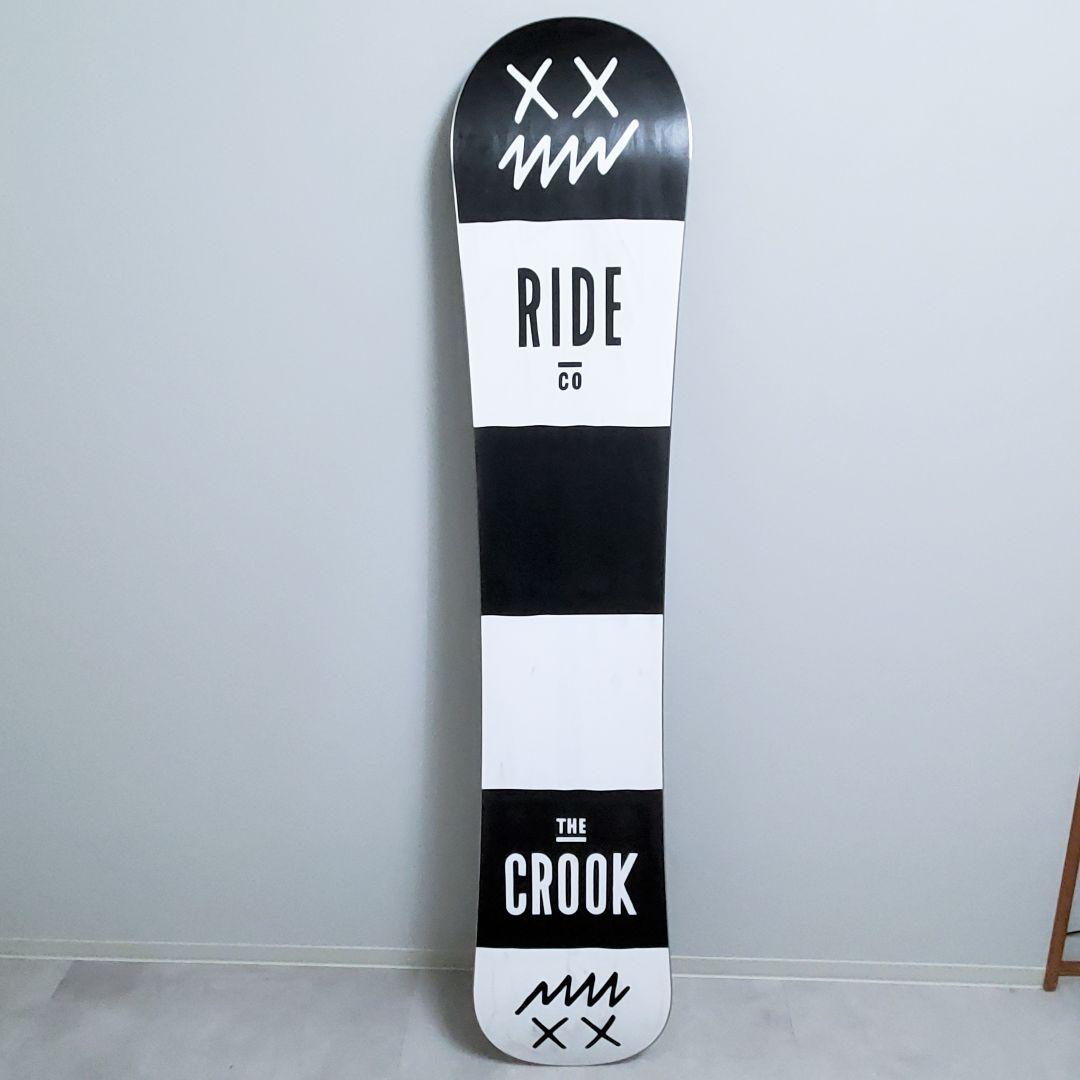 【Yukisakaさま専用】RIDE CROOK スノーボード板　ケース付き