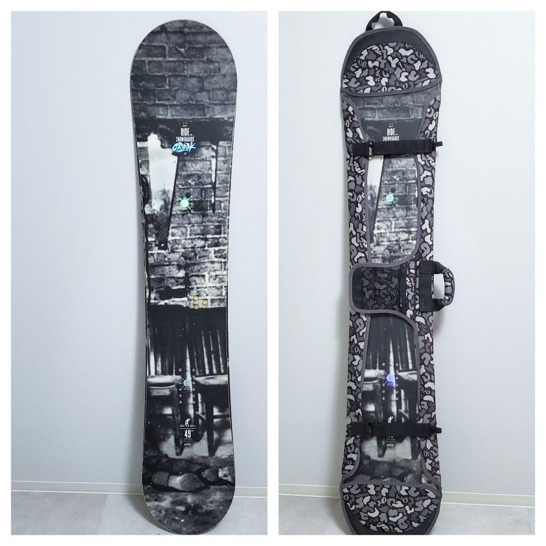 【Yukisakaさま専用】RIDE CROOK スノーボード板　ケース付き