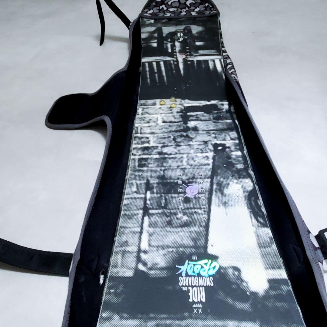 【Yukisakaさま専用】RIDE CROOK スノーボード板　ケース付き