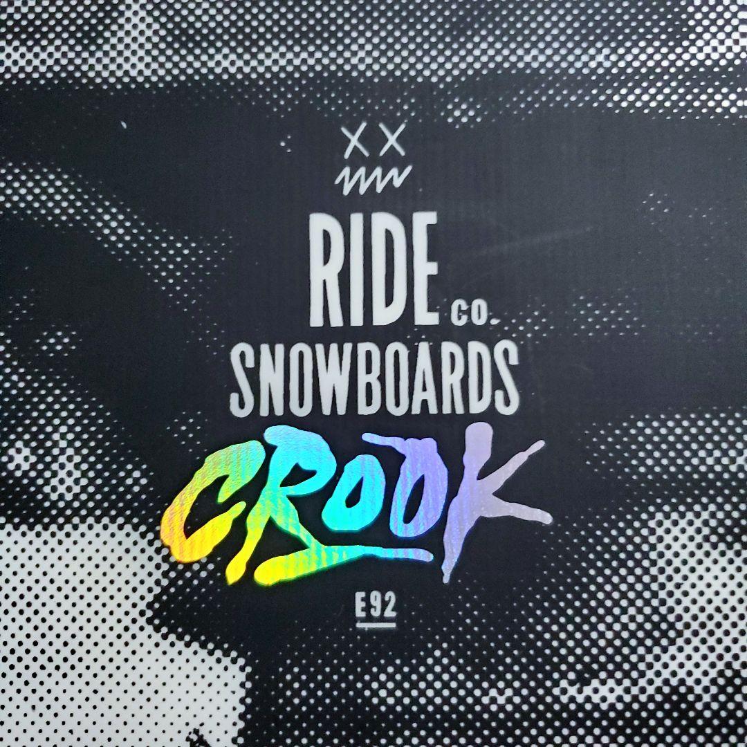 【Yukisakaさま専用】RIDE CROOK スノーボード板　ケース付き