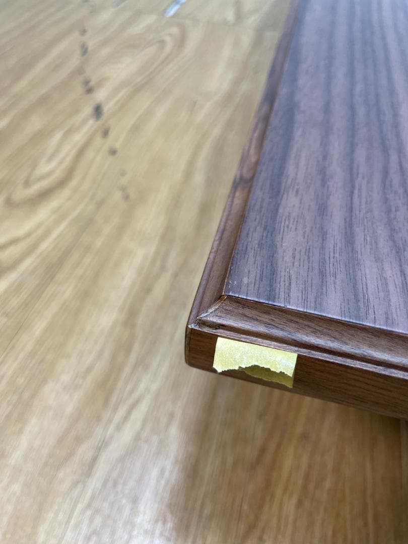 S★672 ecruxe ダイニングテーブル EPI 800 ウォールナット