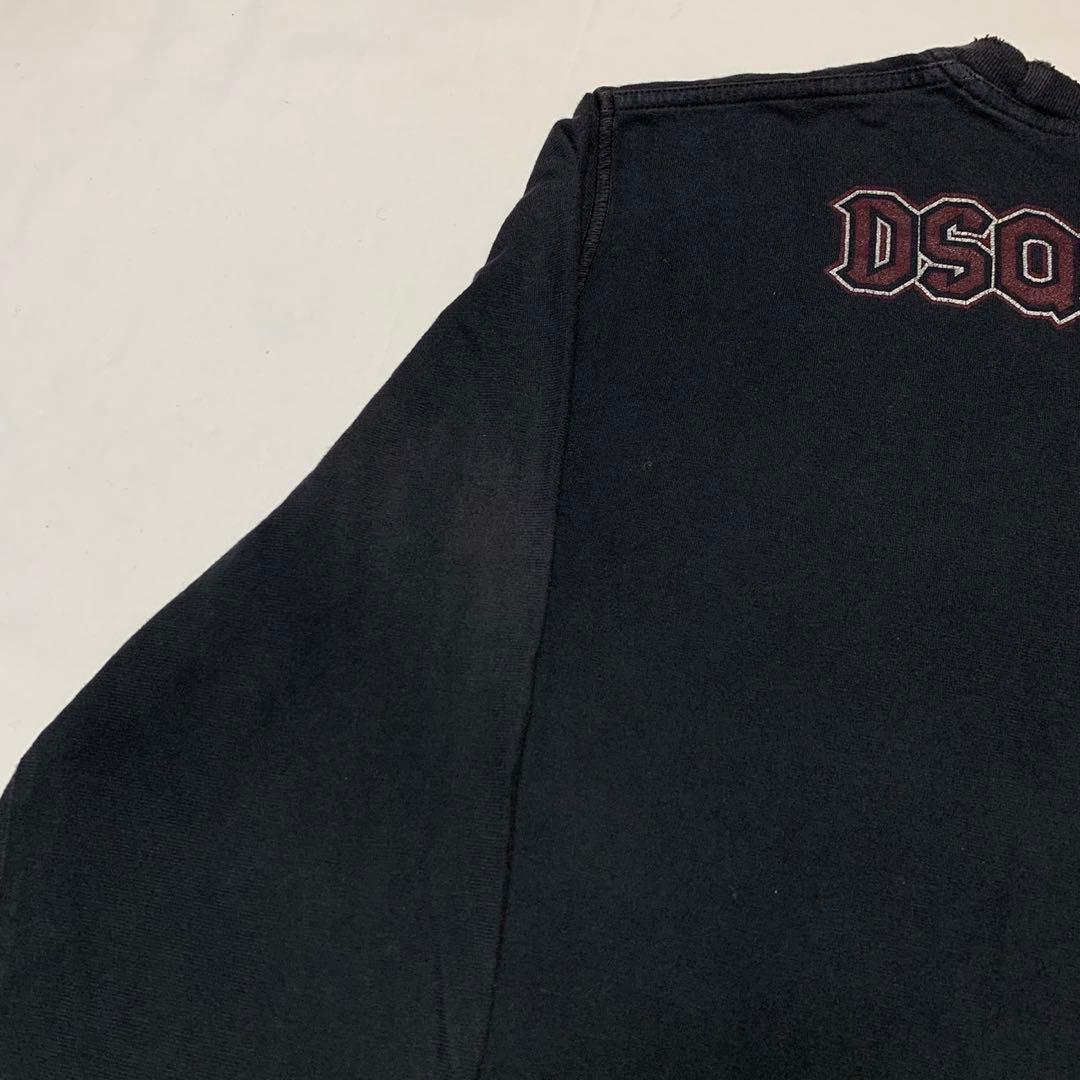 DSQUARED2 italy製 damage logo design tee