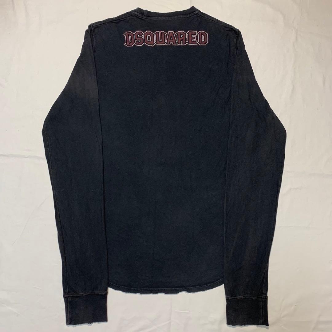 DSQUARED2 italy製 damage logo design tee