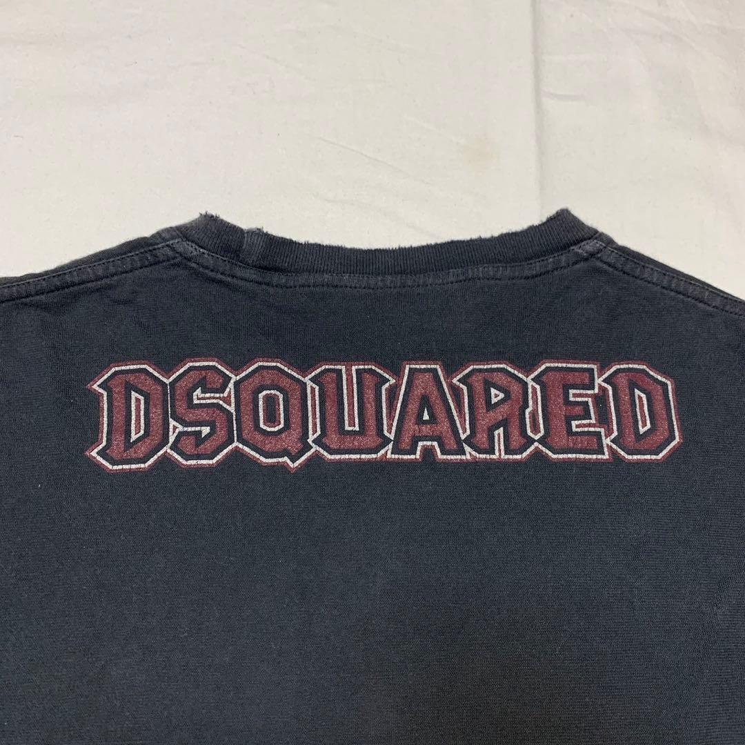 DSQUARED2 italy製 damage logo design tee