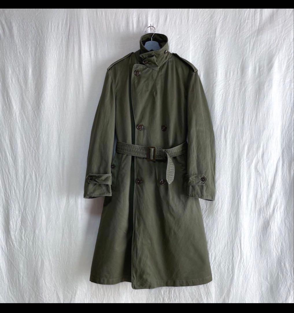 良品 50s 米軍 M51 オーバーコート S-R トレンチコート