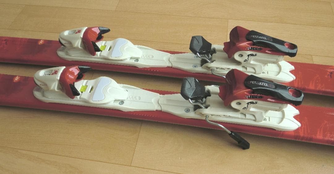 ■送料無料■ロシニョール■女性用スキーセット■板154靴25-25.5■メンテ■