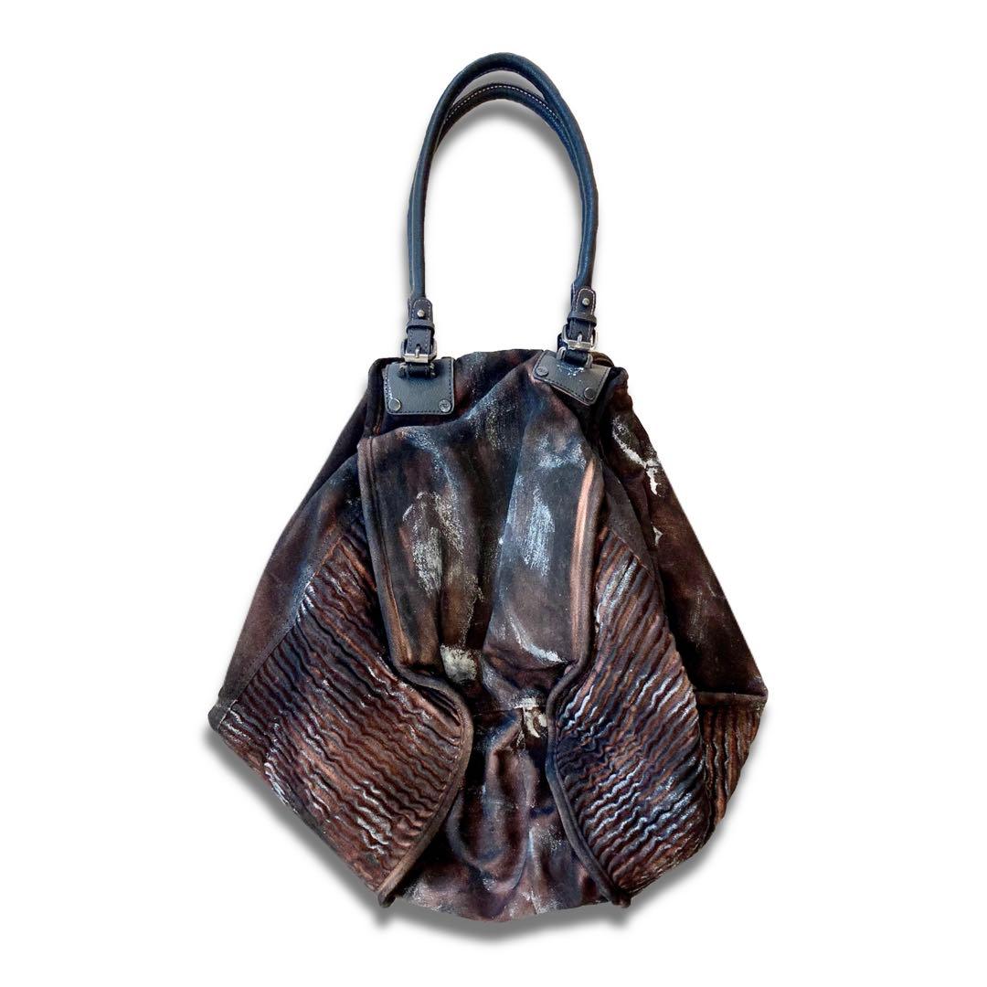 バッグ Peoplesense Punk Vintage Dirty Dyed Bag