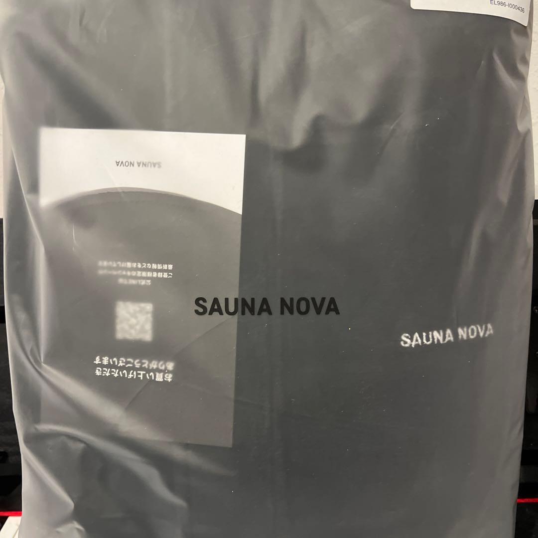 S SaunaNova 前開きでサッと羽織れるサウナコート サウナポンチョ