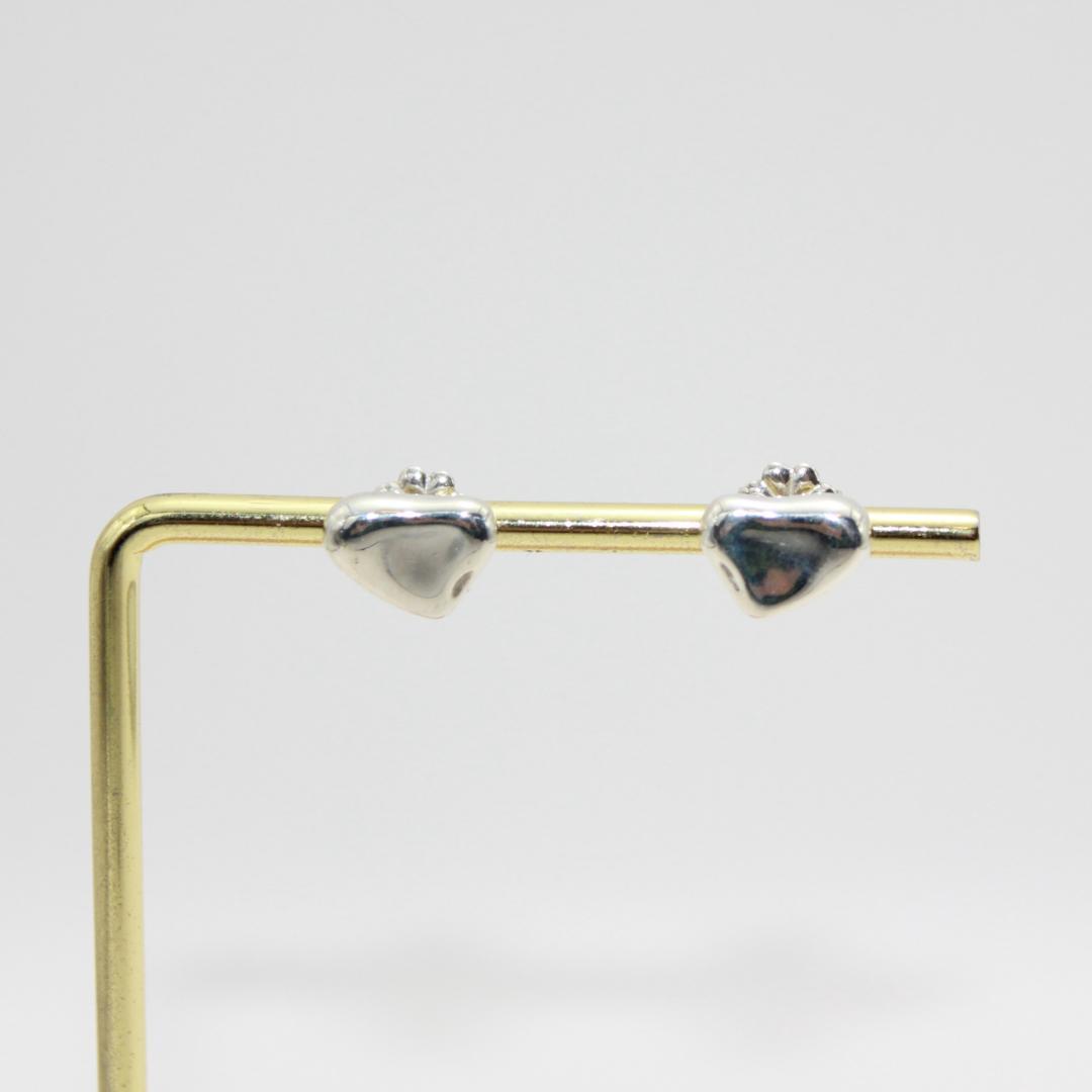 美品 Tiffany&Co. ティファニー フルハート シルバー ピアス 925