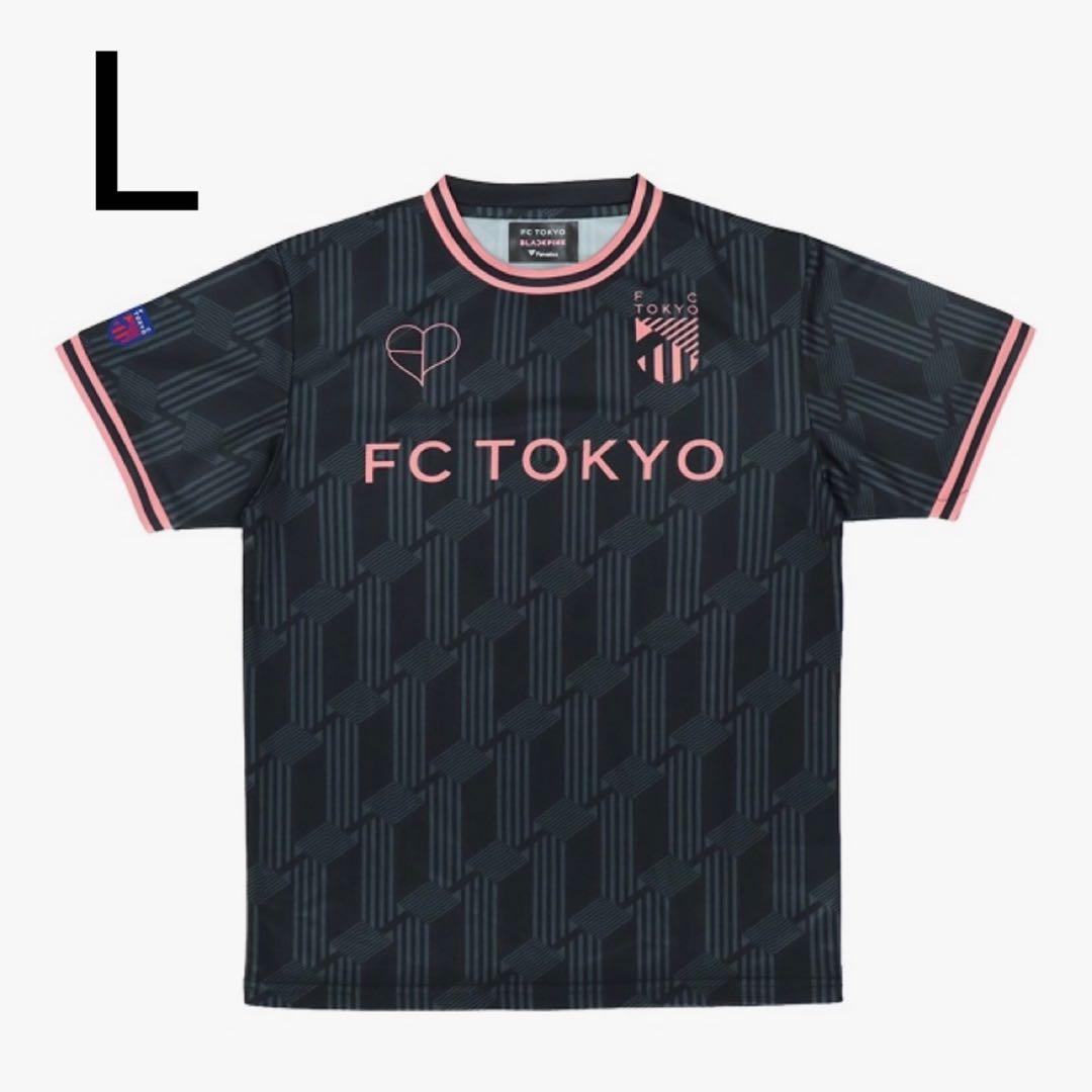 FC東京 BLACKPINK コンフィットTシャツ ブラック 黒 ポップアップ