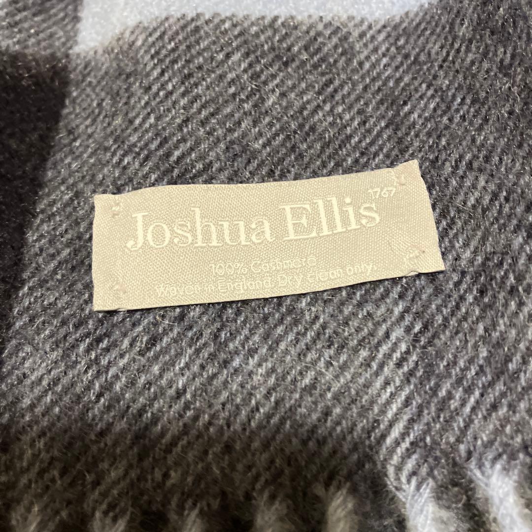 ジョシュアエリス　カシミアストール　大判　美品