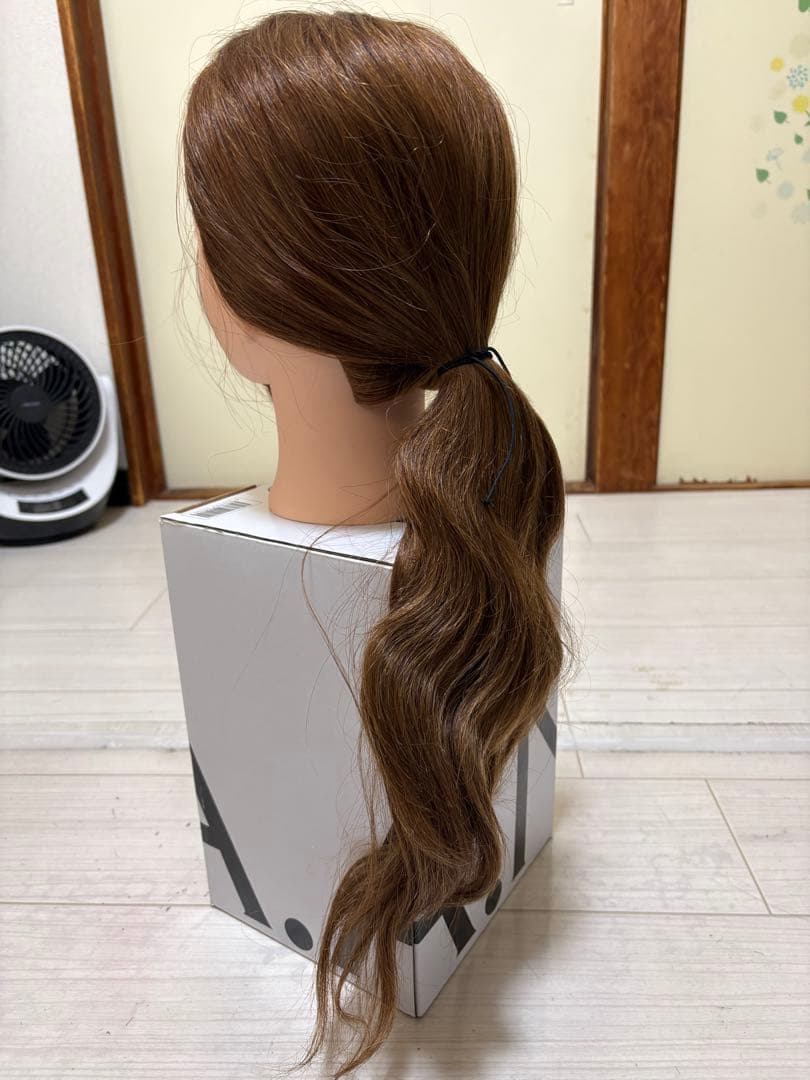 N.B.A.AブラウンIIロングウィッグ